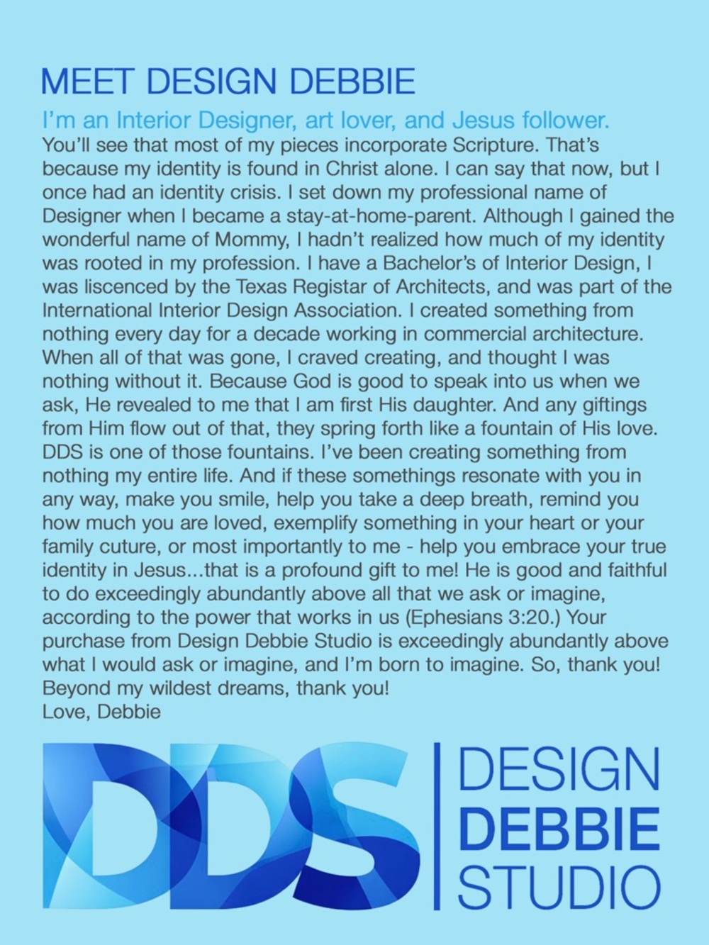 Meet Design Debbie Studio